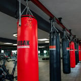 Boxsack Universal Kunstleder – Profi Training - Rot