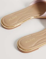 ALDO – Alamassi – Flache Sandalen in Rosa mit Schnallendetail