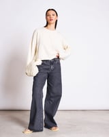 LIGHT CARDIGAN ASAS OFFWHITE GOTS