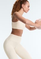 COMFORTLUX HIGH-RISE RIB 65cm ANKLE-LENGTH - Leggings - beige