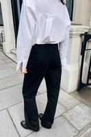 ZARA JEANS Z1975 REGULAR MIT HOHEM BUND LONG
