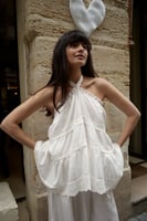 Halterneck Flowy Top
