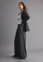 Gestreifte Wide-Leg-Hose