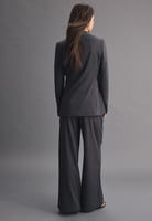 Gestreifte Wide-Leg-Hose