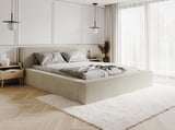 Compleo Polsterbett CORD mit Stauraum ASTA, Modern design