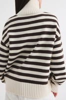 Knitted turtleneck sweater