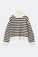 Knitted turtleneck sweater