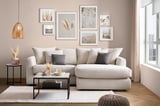 home24 ECKSOFA Naturfarben
