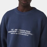 Metro Vintage Indigo Knit Sweater
