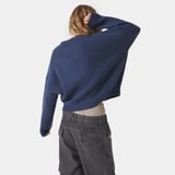Metro Vintage Indigo Knit Sweater