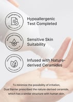 celimax Dual Barrier Creamy Toner - mit Ceramiden & Peptiden, öl- und alkoholfrei, mild für empfindliche & fettige Haut, langanhaltende Feuchtigkeit, Korean Skincare, 150 ml