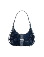 Desigual mittelgroße Denim-Tasche in Blau