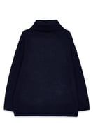 Oversize-Strickpullover mit Rollkragen