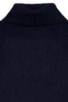 Oversize-Strickpullover mit Rollkragen