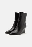 Wedge ankle boots - black, image 2 of 6
