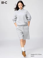 UNIQLO Joggingshorts (Wide Fit), Dunkelblau, image 3 of 4