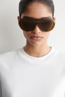 Cos SCHLICHTES T-SHIRT - WEISS