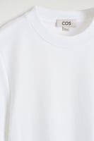 Cos SCHLICHTES T-SHIRT - WEISS