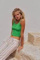 ZARA JEANS TRF WIDE LEG MIT NIEDRIGEM BUND UND STREIFEN