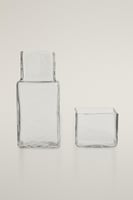 ZARAHOME NACHT-SET MIT FLASCHE UND GLAS, Bild 2 von 4