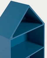Kave Home Celeste Kinderhaus Regal in MDF blau 50 x 105 cm
