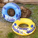 Double Balloon Inflatable Swimming Ring，Beach toys Pool Floaties for Adults,Swim Inner Tube for Pool, image 3 of 4