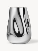 Mundgeblasene Glas-Vase Mirror, H 26 cm | Westwing