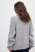 Round Neck Knitted Sweater