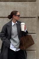 Round Neck Knitted Sweater