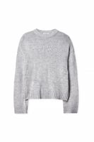 Round Neck Knitted Sweater