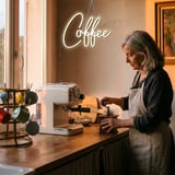 SIGNSHIP Coffee Led Schild Kaffee Neon Schild Dekor für Kaffeeladen, image 4 of 4