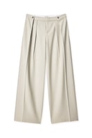 Mid Waist Suit Pants
