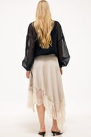 Lace Midi Skirt