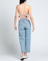 GANNI Top Rosa