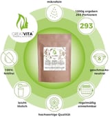 Kreatin Monohydrat Pulver 1000g | 293 Portionen - geschmacklos