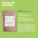 Kreatin Monohydrat Pulver 1000g | 293 Portionen - geschmacklos