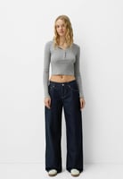 BOYFRIEND - Jeans Relaxed Fit - dark blue
