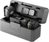 DJI Mic 3 Wireless Microphone | Mini-Mikrofon f. iPhone/Kamera/Android, ultraleicht, adaptive Gain-Steuerung, Dualband-Anti-Interferenz, 28 Std. Nutz., Vlog