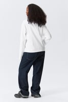 Boxy Longsleeve aus Baumwolle