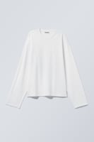 Boxy Longsleeve aus Baumwolle
