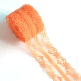 Duories Colourful Lace Ribbon Lace Border, 4 cm x 10 m Vintage Lace Ribbon Gift Ribbon Decorative Ribbon Lace Trim Ribbon for Wedding, Sewing, Flowers, Parties, Decorations, Gift Wrapping, Beige