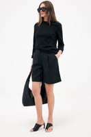 Tailored Linen Shorts