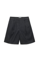 Tailored Linen Shorts
