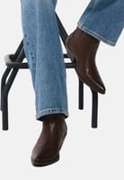 Cowboy-/Bikerstiefelette - brown