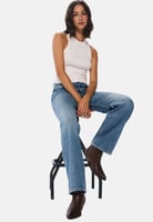 Cowboy-/Bikerstiefelette - brown