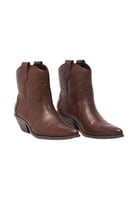 Cowboy-/Bikerstiefelette - brown