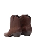 Cowboy-/Bikerstiefelette - brown