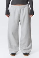 Lange, schwere Sweatpants in lockerer Passform