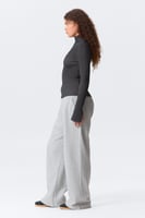 Lange, schwere Sweatpants in lockerer Passform