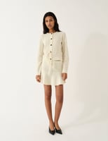 the garment copenhagen Como Belted Cardigan Cream, Bild 3 von 3